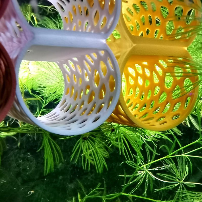 Aquarium Plant Live - Hamaca Flotante para Betta, Túnel, Casa