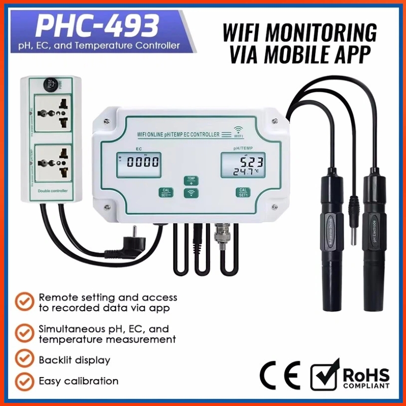 Planted Aquarium Test Kit - GA Tuya Wifi 3 en 1