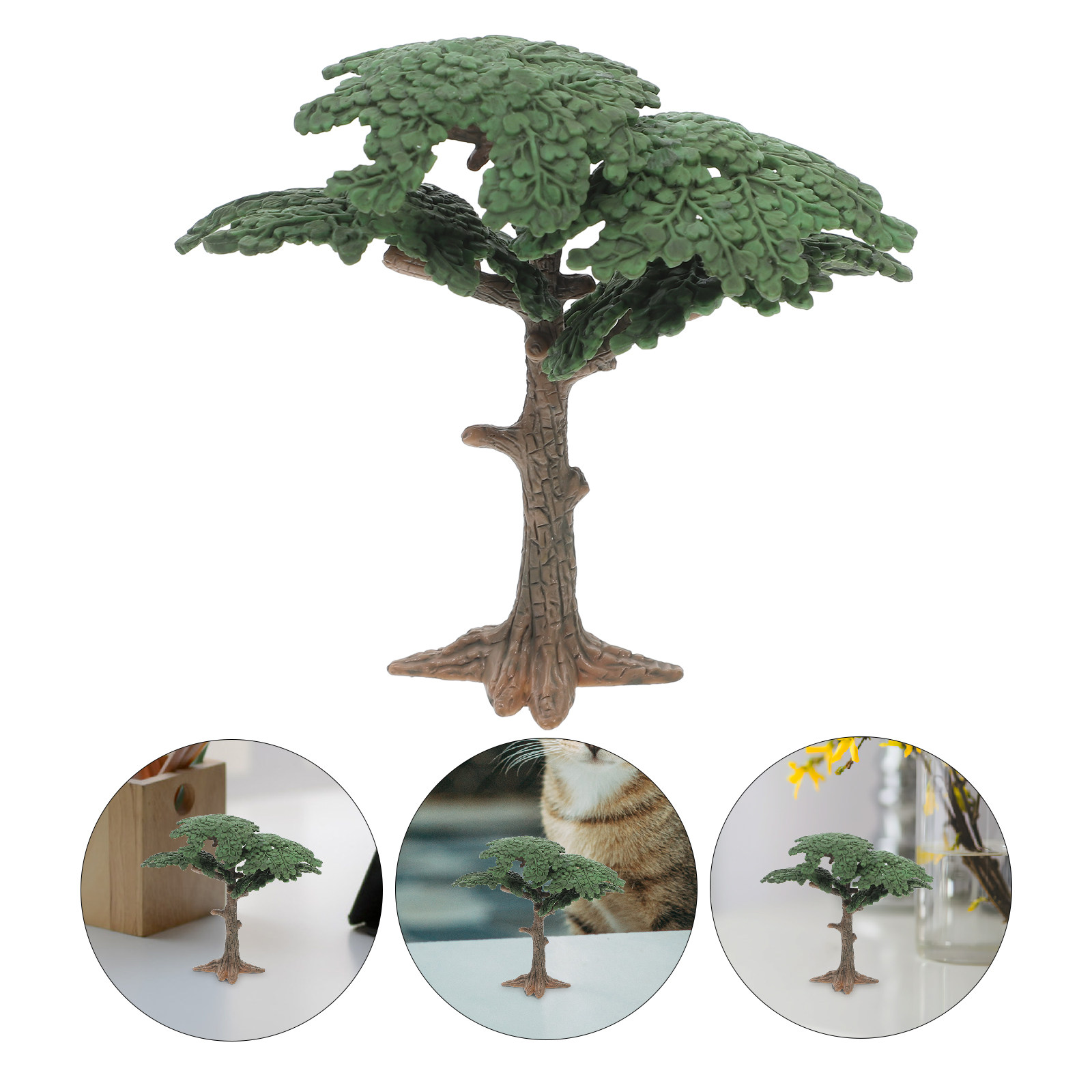 Aquarium Planted Setup - Árbol de Ficus Artificial Realista para