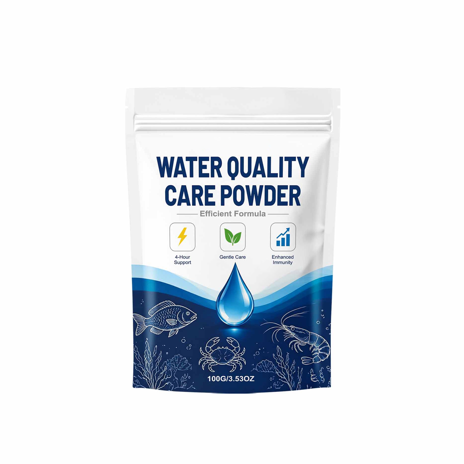 Planted Aquarium Cloudy Water - 1/2/3/5PCS Polvo Clarificador de Agua para