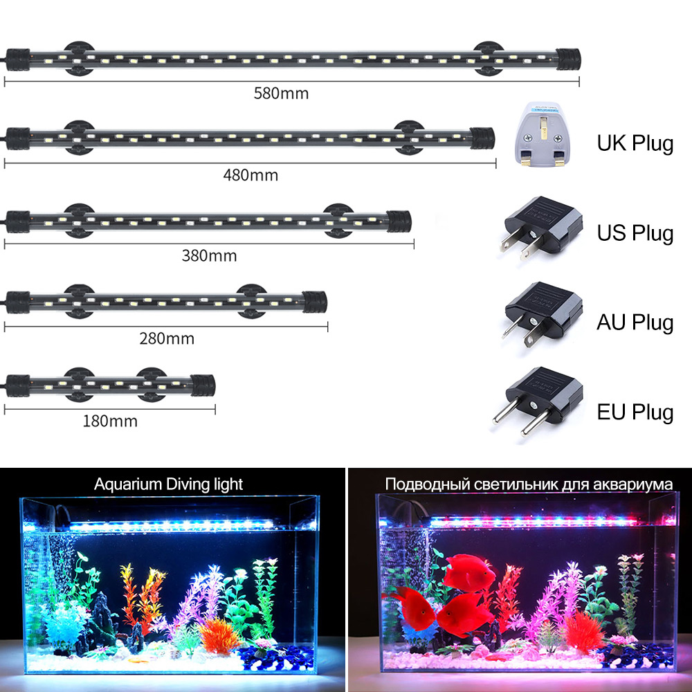Aquarium Plant Growth - Luz LED para acuario de 90-260V,