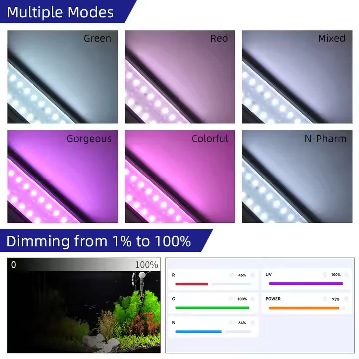 Luces para Acuario WEEK AQUA S - Aquarium Plant Live reseña y precio