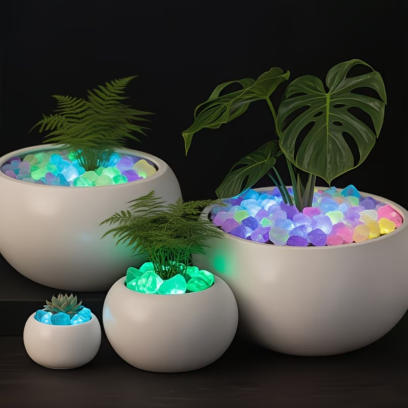 Juego de 300 Piedras Luminosas - Aquarium Plant Growth reseña y precio