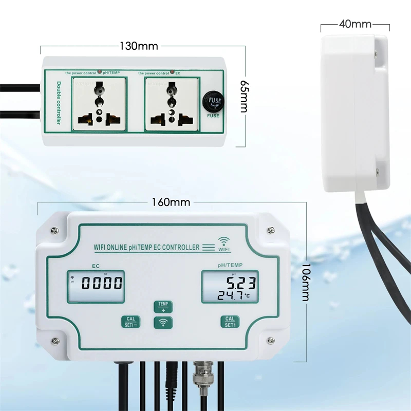 GA Tuya Wifi 3 en 1 controlado - Planted Aquarium Test Kit reseña y precio