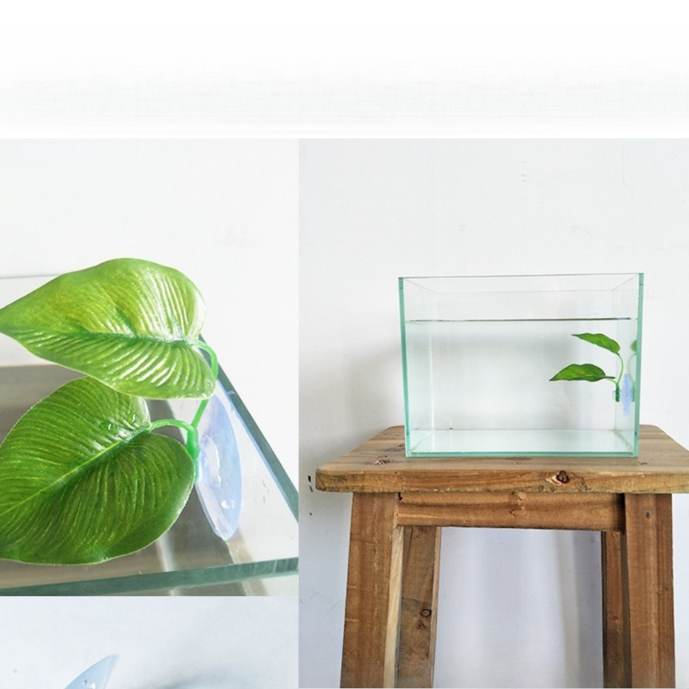 Hamaca de Hojas Artificiales p - Aquarium Planted Setup reseña y precio