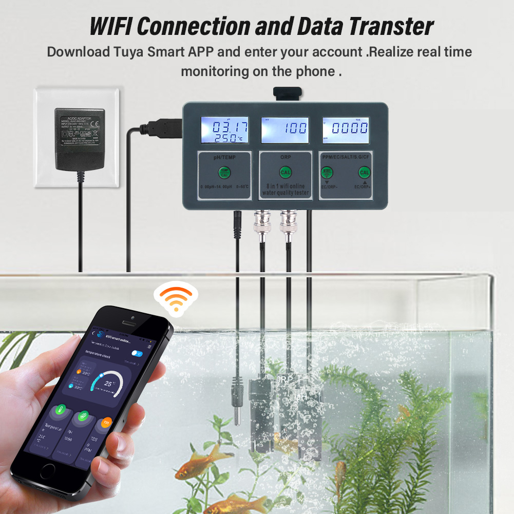 Medidor de Calidad del Agua pa - Planted Aquarium Test Kit reseña y precio