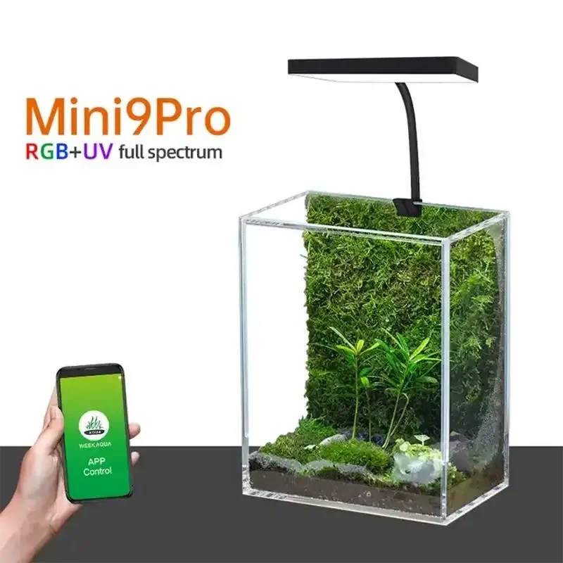 Lámpara LED de espectro comple - Aquarium Plant Growth reseña y precio