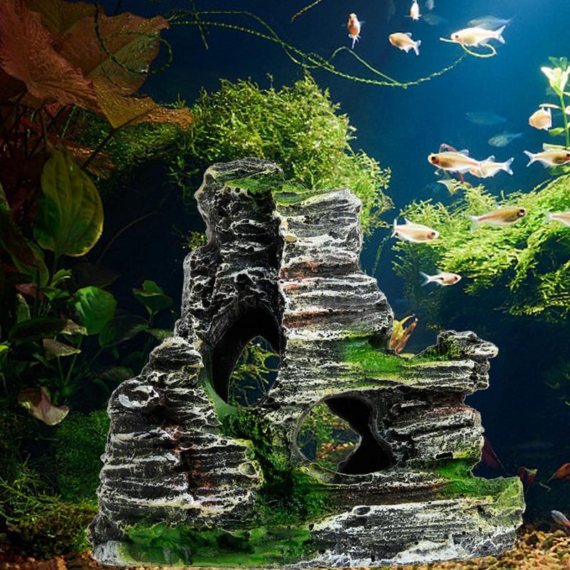 Decoración de piedra arenisca  - Aquarium Plant Seeds reseña y precio