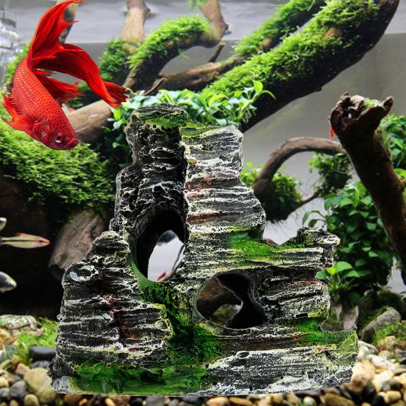 Decoración de piedra arenisca  - Aquarium Plant Seeds reseña y precio