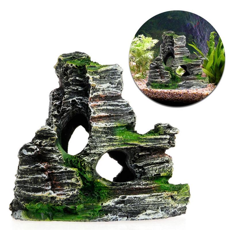 Decoración de piedra arenisca  - Aquarium Plant Seeds reseña y precio