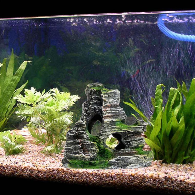 Decoración de piedra arenisca  - Aquarium Plant Seeds reseña y precio