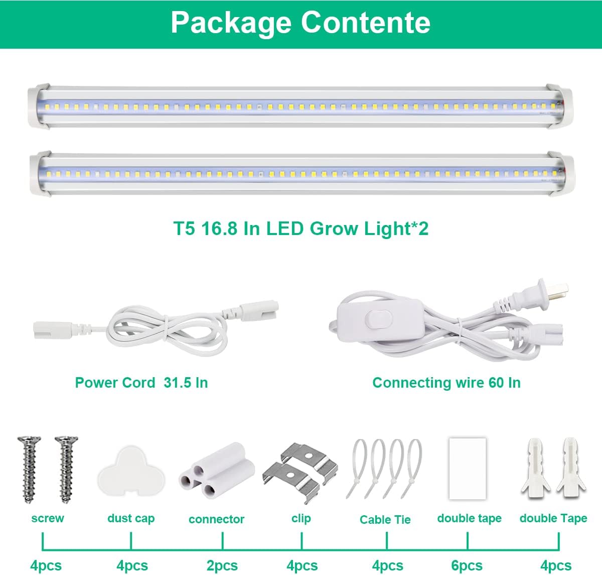 Lámpara LED para Cultivo de Pl - Aquarium Plant Seeds reseña y precio