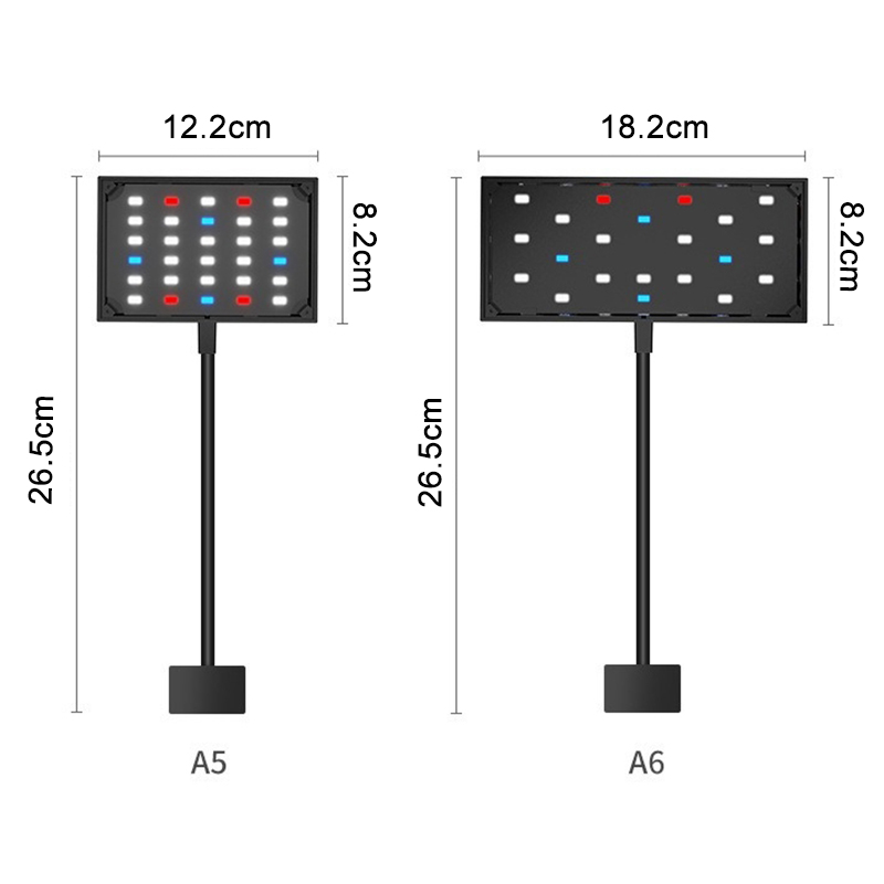 Luz LED USB para acuario, lámp - Aquarium Plant Growth reseña y precio