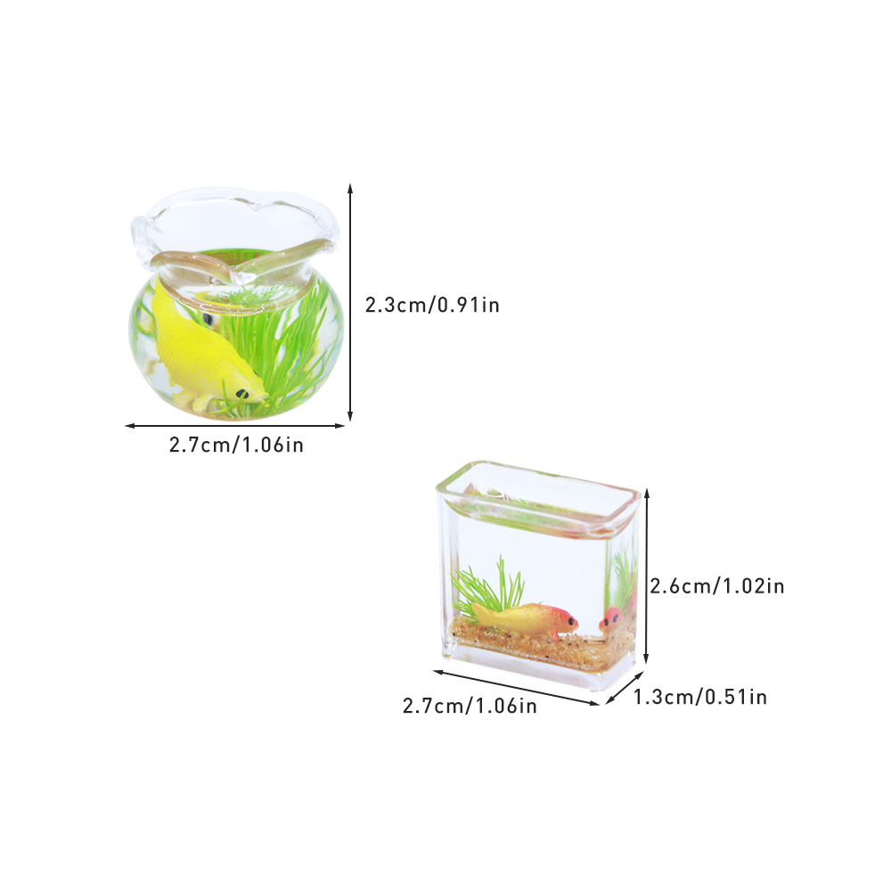 Mini casa de muñecas 1:12, sim - Planted Aquarium Photos reseña y precio