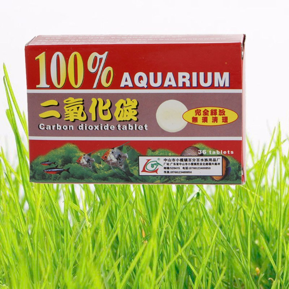36 unids/caja CO2 tableta difu - Aquarium Plant Nutrients reseña y precio