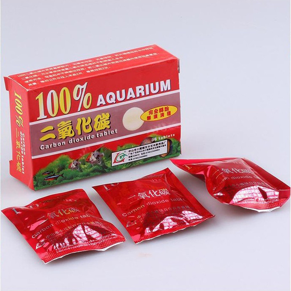 36 unids/caja CO2 tableta difu - Aquarium Plant Nutrients reseña y precio