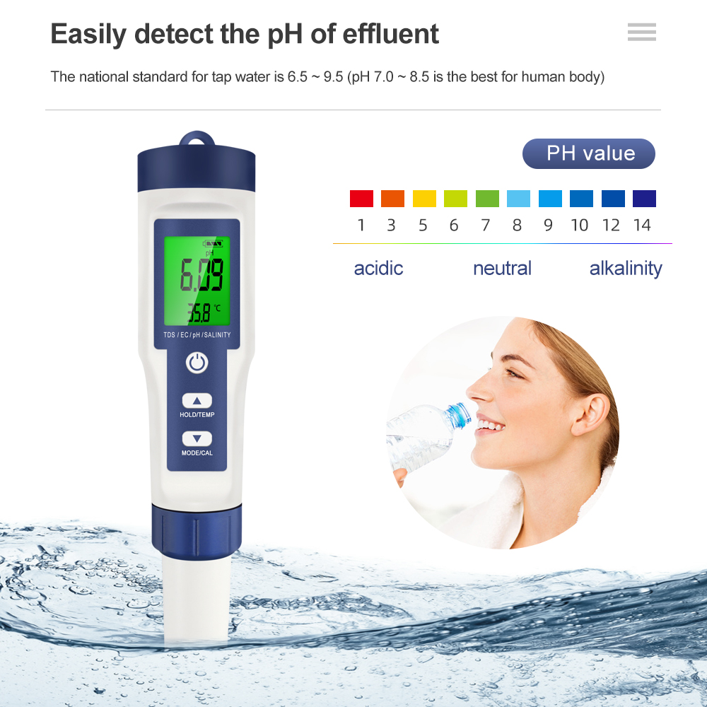 Probador profesional de calida - Planted Aquarium Test Kit reseña y precio