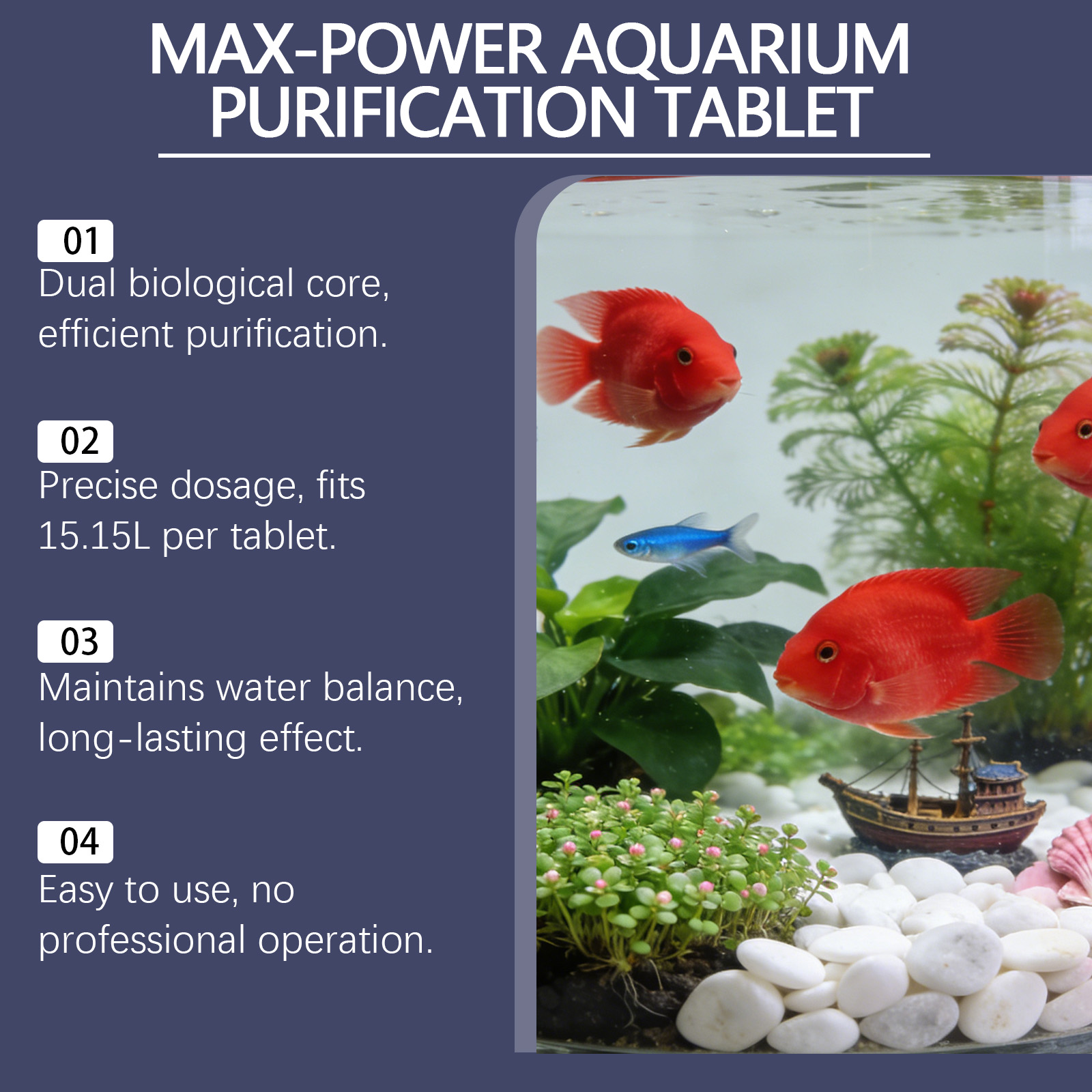 Tabletas Removedoras de Algas  - Planted Aquarium Cloudy Water reseña y precio