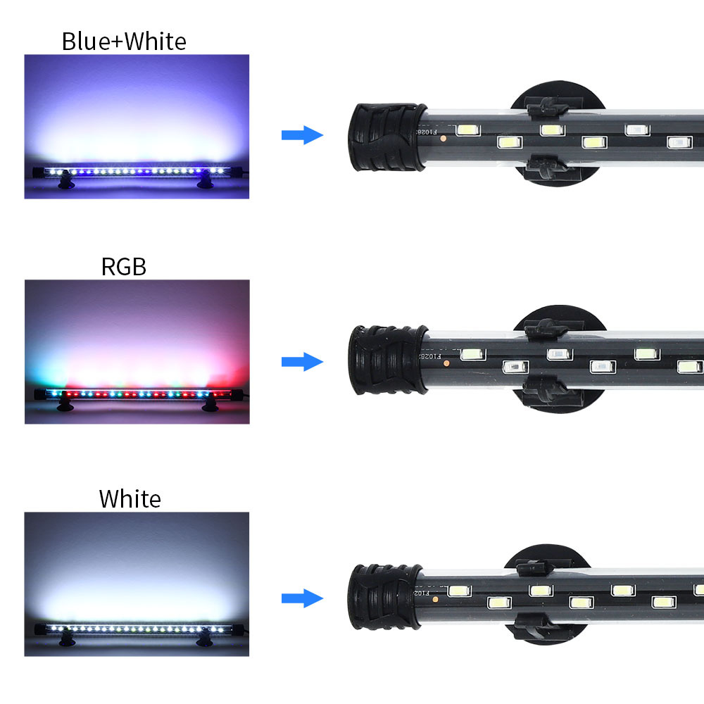 Luz LED para acuario de 90-260 - Aquarium Plant Growth reseña y precio