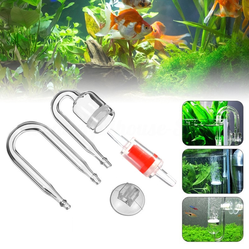 Juego de 4 piezas de difusor d - Aquarium Plant Live reseña y precio