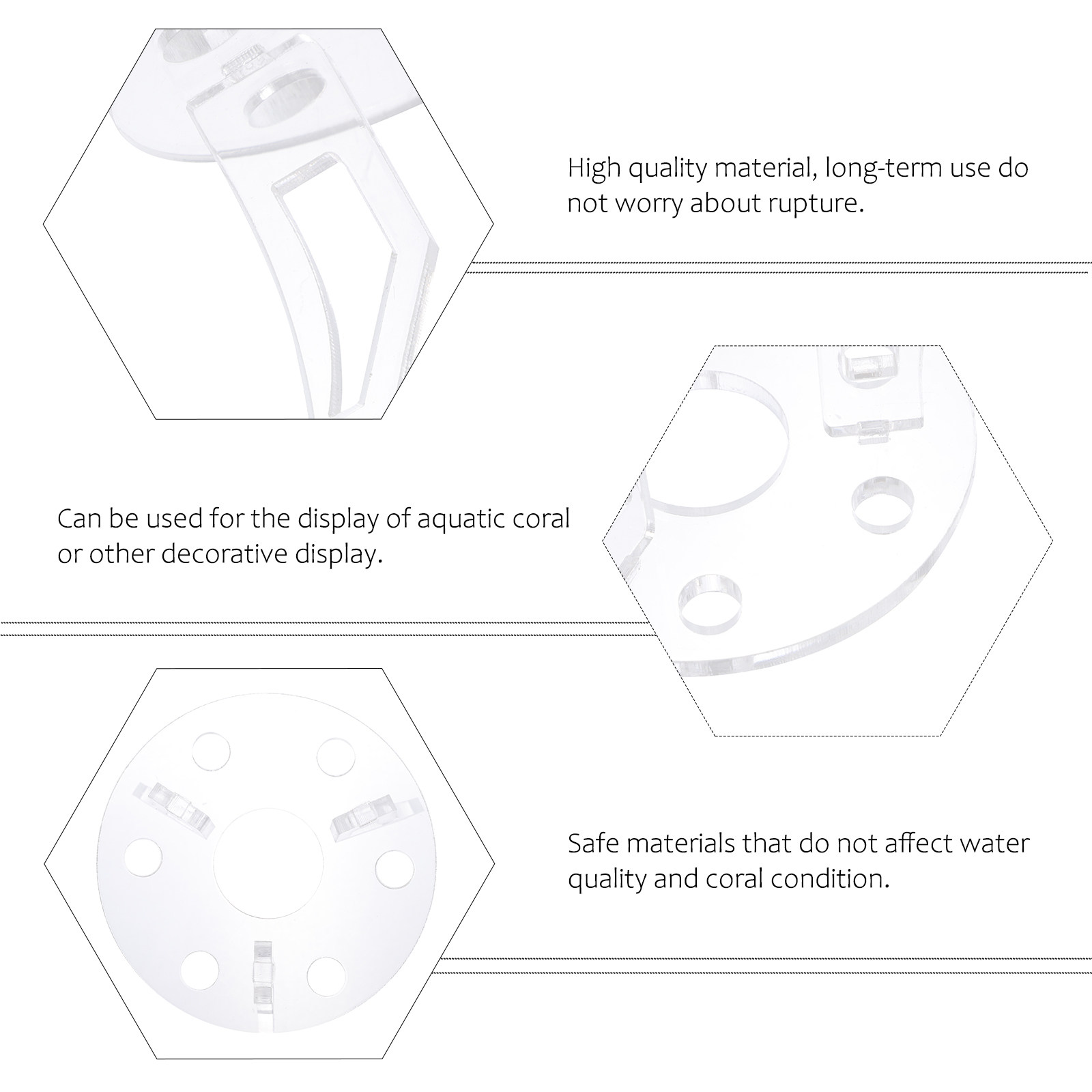 Base de Coral (1 Pieza), Acces - Aquarium Planted Setup reseña y precio